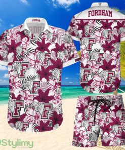 Topeka Style Fordham Rams Hawaiian Shirt And Short Product Photo 1