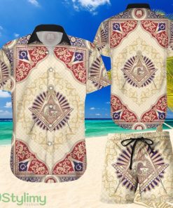 Topeka Style Freemasonry Hawaiian Shirt And Short Product Photo 1