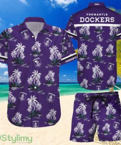 Topeka Style Fremantle Dockers Football Club Hawaiian Shirt And Short – Bbs Product Photo 1