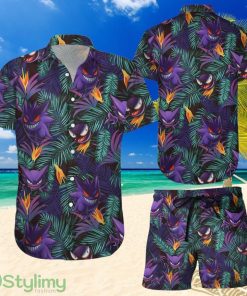Topeka Style Gengar Evolution Hawaiian Shirt And Short Product Photo 1