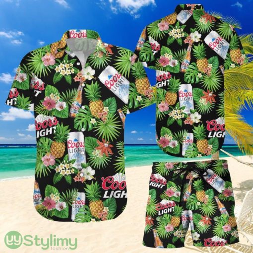 Topeka Style Hawaiian Aloha Shirts Coors Light Summer Product Photo 1