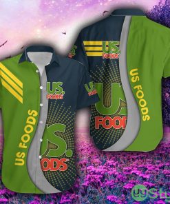 US FOODS Brand Aloha Classic Hawaiian Shirt AOP Gift Fans - US FOODS Brand Aloha Classic Hawaiian Shirt AOP Gift Fans