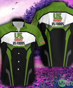 us foods Logo Stylish 3D Hawaiian Shirt Gift For Men Women - us foods Logo Stylish 3D Hawaiian Shirt Gift For Men Women