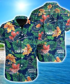 Vancouver Canucks NHL Custom Name Hawaiian shirt Aloha Summer Gift Product Photo 1