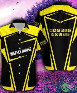 waffle house Brand Aloha Collection Hawaiian Shirt AOP Gift Fans - waffle house Brand Aloha Collection Hawaiian Shirt AOP Gift Fans