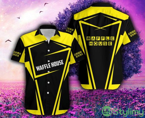 waffle house Brand Aloha Collection Hawaiian Shirt AOP Gift Fans - waffle house Brand Aloha Collection Hawaiian Shirt AOP Gift Fans