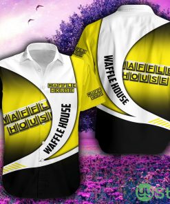 waffle house Logo Organic 3D Hawaiian Shirt Gift For Men Women - waffle house Logo Organic 3D Hawaiian Shirt Gift For Men Women