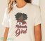 Washington Nationalss Girl MLB T Shirt - White Ladies Tank Top