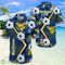 West Virginia Mountaineers Hawaii Shirt All Over Printed 3D Hawaiian Shirt Product Photo 2