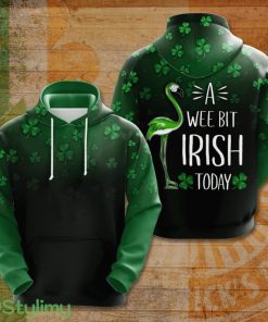 A Wee Bit Irish Today St. Patricks Day 3D All Over Printed Hoodie For Men And Women Product Photo 1