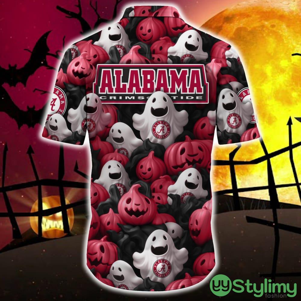 Alabama Crimson Tide Halloween Pumpkin Skull 3D Hawaiian Shirt For Fans Gift Christmas 3 Alabama Crimson Tide Halloween Pumpkin Skull 3D Hawaiian Shirt For Fans Gift Christmas - Alabama Crimson Tide Halloween Aloha Shirt Trending For This Season_4