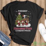 Alabama Crimson Tide Snoopy Family Christmas Shirt - G500 Gildan T-Shirt