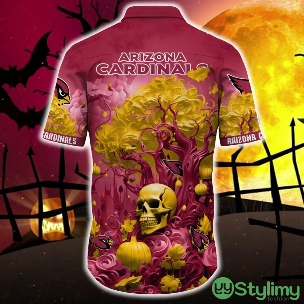 Arizona Cardinals Halloween Trending Skull 3D Hawaiian Shirt For Fans Gift Christmas Men And Women 3 Arizona Cardinals Halloween Trending Skull 3D Hawaiian Shirt For Fans Gift Christmas Men And Women - Arizona Cardinals Halloween Skull Trending Hawaii Shirt New Arrivals_4