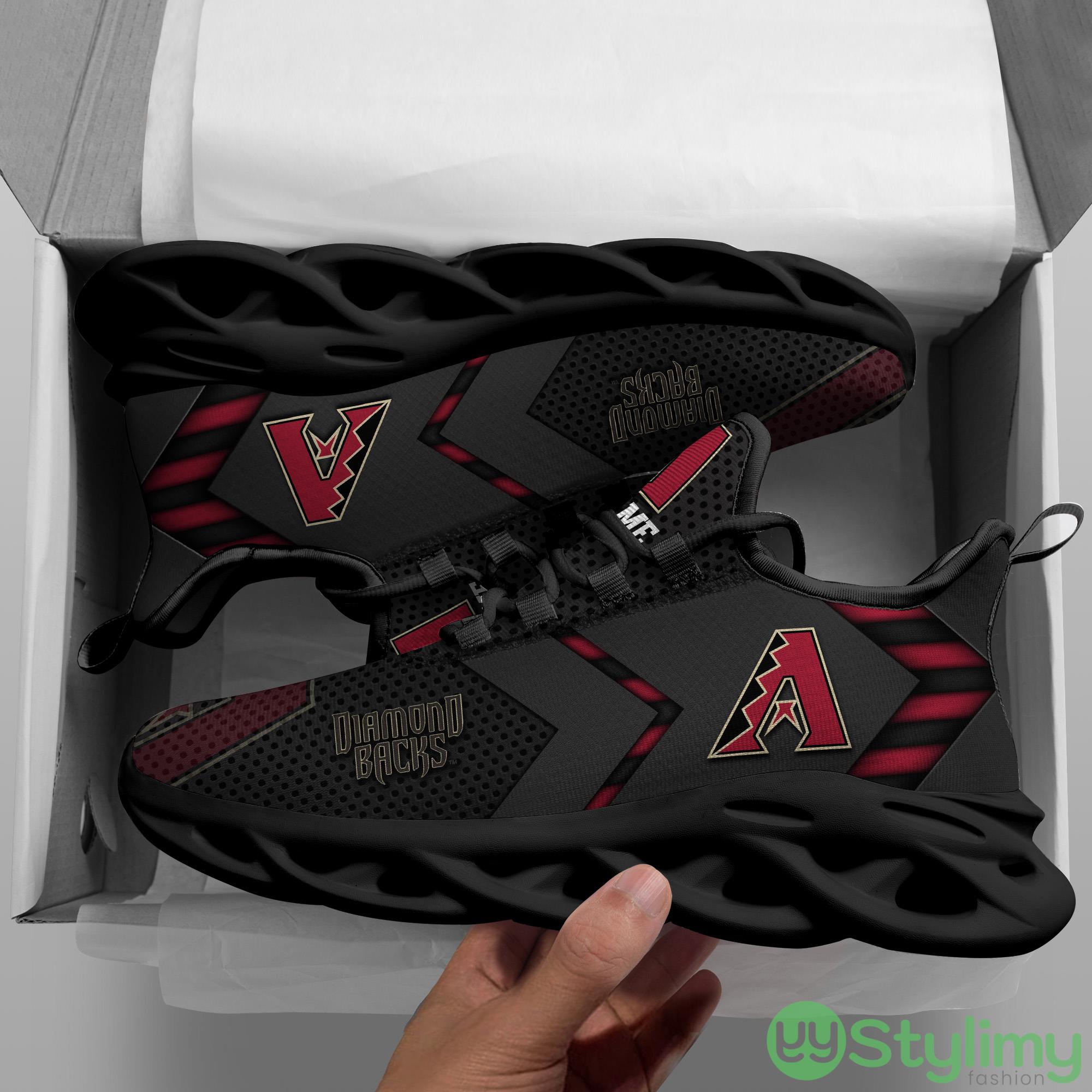 Arizona DiamondBacks MLB Max Soul Shoes Custom Name Running Sneakers For Fans Gift 2 Arizona DiamondBacks MLB Max Soul Shoes Custom Name Running Sneakers For Fans Gift - Arizona DiamondBacks-Personalized MLB Max Soul Shoes_2