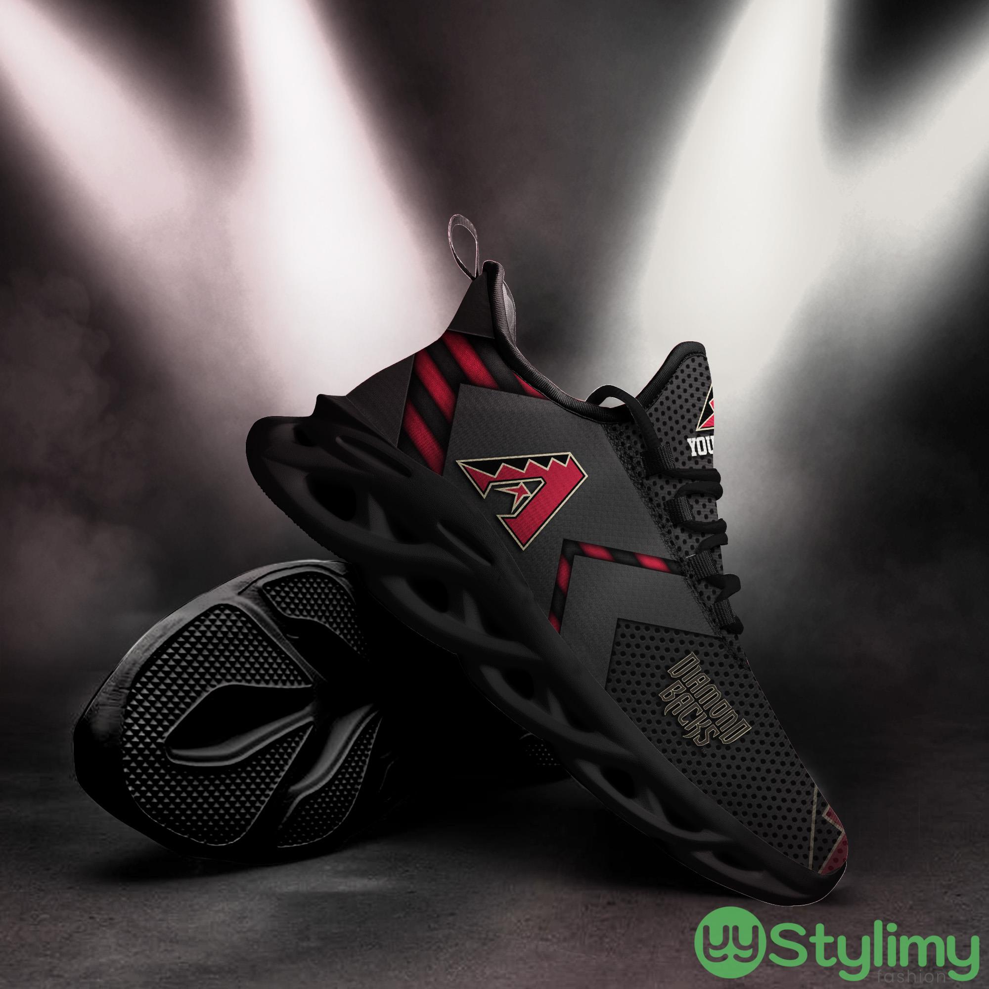 Arizona DiamondBacks MLB Max Soul Shoes Custom Name Running Sneakers For Fans Gift 3 Arizona DiamondBacks MLB Max Soul Shoes Custom Name Running Sneakers For Fans Gift - Arizona DiamondBacks-Personalized MLB Max Soul Shoes_3