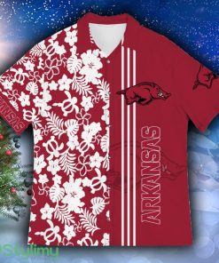 Arkansas Razorbacks American Sports Team Flower Beach Tree Retro Hawaiian Shirt - Arkansas Razorbacks American Sports Team Flower Beach Tree Hawaiian Shirt Photo 3