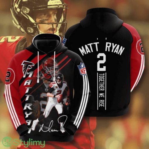 Atianta Faicons Matt Ryan 3D All Over Printed Hoodie For Men And Women Product Photo 1
