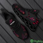 Atlanta Braves MLB Max Soul Shoes Custom Name Running Sneakers For Fans Gift - Atlanta Braves-Personalized MLB Max Soul Shoes_3