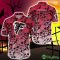 Atlanta Falcons Halloween Aloha Skull 3D Hawaiian Shirt For Fans Gift Christmas Men And Women - Atlanta Falcons Halloween Season Aloha Shirt, New Arrivals_3