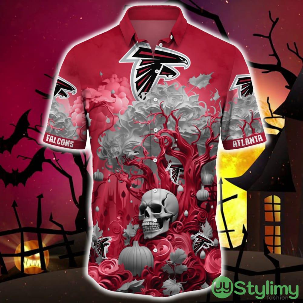 Atlanta Falcons Halloween Trending Skull 3D Hawaiian Shirt For Fans Gift Christmas Men And Women 2 Atlanta Falcons Halloween Trending Skull 3D Hawaiian Shirt For Fans Gift Christmas Men And Women - Atlanta Falcons Halloween Skull Trending Hawaii Shirt New Arrivals_3