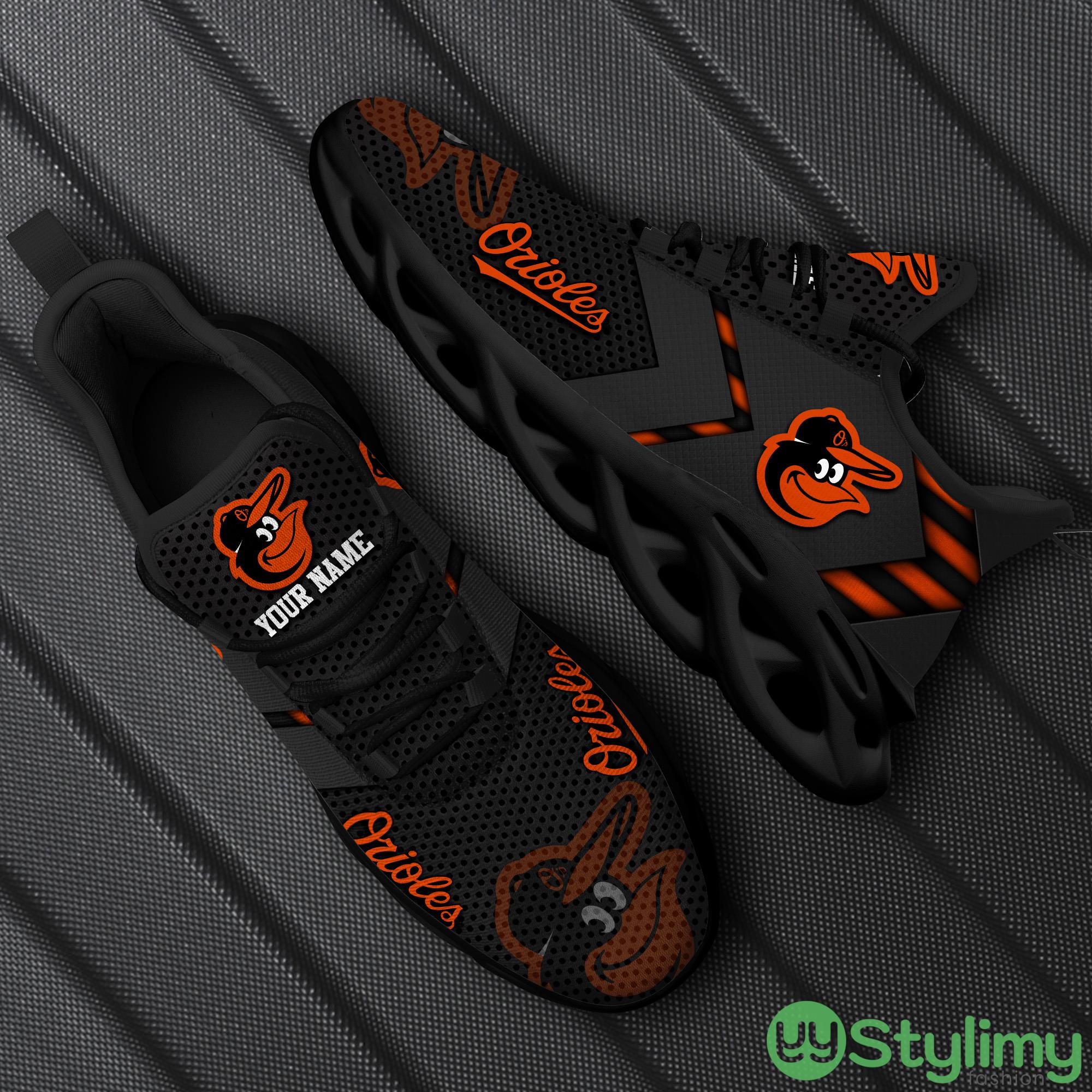 Baltimore Orioles MLB Max Soul Shoes Custom Name Running Sneakers For Fans Gift 6 Baltimore Orioles MLB Max Soul Shoes Custom Name Running Sneakers For Fans Gift - Baltimore Orioles-Personalized MLB Max Soul Shoes_1