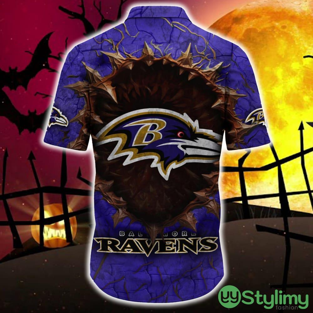 Baltimore Ravens Halloween Angry Skull 3D Hawaiian Shirt For Fans Gift Christmas Men And Women 3 Baltimore Ravens Halloween Angry Skull 3D Hawaiian Shirt For Fans Gift Christmas Men And Women - Baltimore Ravens Halloween Super Trending Shirt For This Season_4