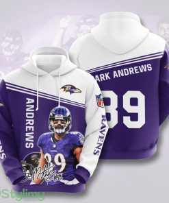 Baltimore Ravens Mark Andrews 89 3D All Over Printed Hoodie For Men And Women Product Photo 1
