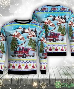 Bon Secour Firerescue, Bon Secour, Alabama Christmas Aop Ugly Sweater Family Gift Product Photo 1