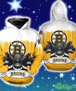 Boston Bruins 3 Heads Cerberus Hoodie Zip Hoodie Christmas Fans All Over Printed Gift For Men And Women - Boston Bruins 3 Heads Cerberus Hoodie Zip Hoodie Christmas Fans All Over Printed Gift For Men And Women