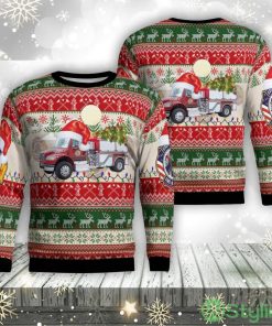 Carlsbad, New Mexico, Eddy County Fire & Rescue Aop Ugly Sweater Family Gift Product Photo 1