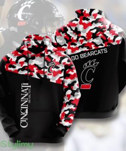 Cincinnati Bearcats 3D All Over Printed Hoodie For Men And Women Camo Pattern Product Photo 1