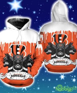 Cincinnati Bengals 3 Heads Cerberus Hoodie Zip Hoodie Christmas Fans All Over Printed Gift For Men And Women - Cincinnati Bengals 3 Heads Cerberus Hoodie Zip Hoodie Christmas Fans All Over Printed Gift For Men And Women