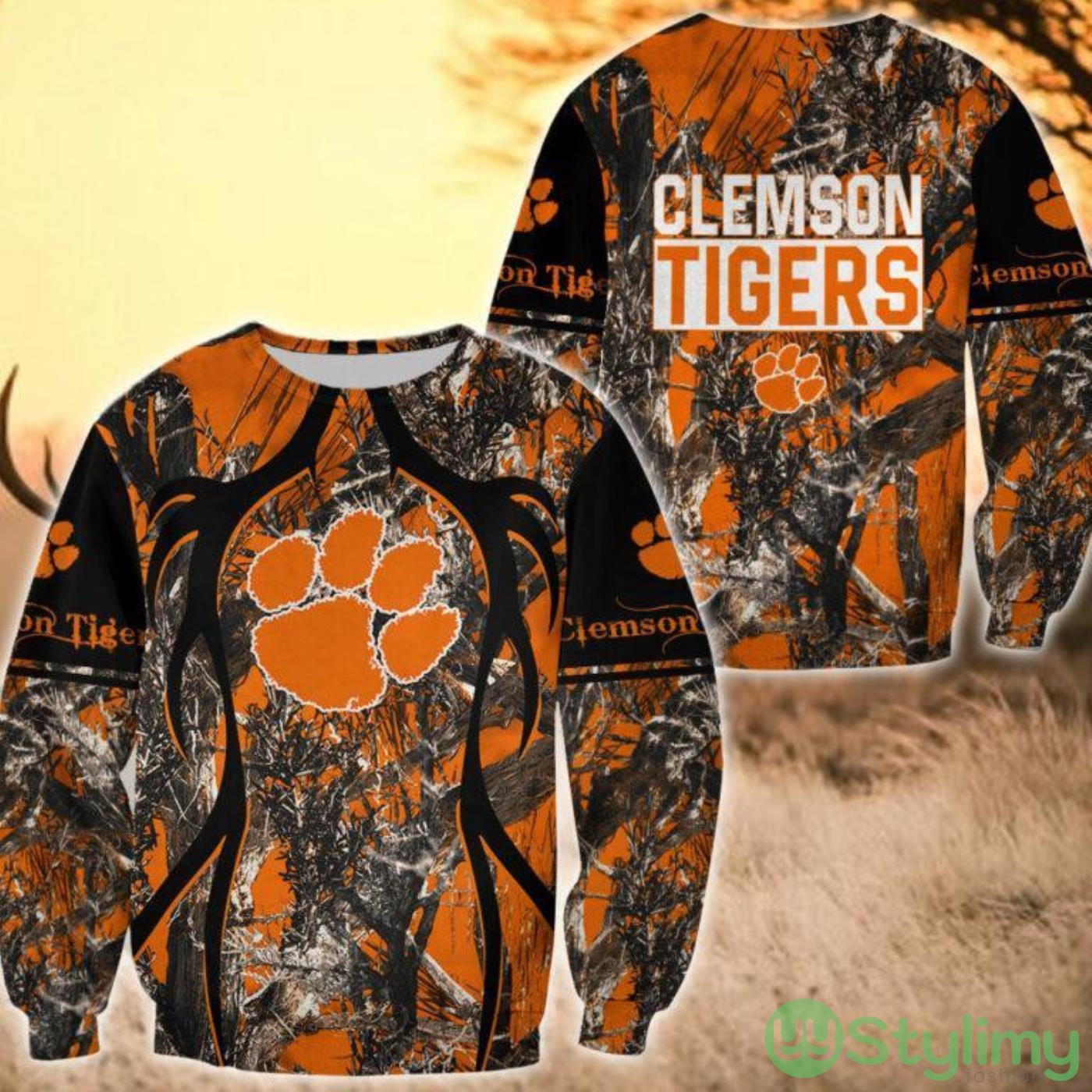 Clemson Tigers All Over Printed 3D Hoodie Sweatshirt Zipper Hoodie Camo Hunting Perfect Gift 4 Clemson Tigers All Over Printed 3D Hoodie Sweatshirt Zipper Hoodie Camo Hunting Perfect Gift Product Photo 4