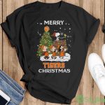 Clemson Tigers Snoopy Family Christmas Shirt - G500 Gildan T-Shirt