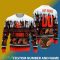 Cleveland Browns Graphics NFL Snowflakes Reindeer 3D Sweater Custom Number And Name - Cleveland Browns v2 NFL Knitted Sweater Photo 2