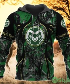 Colorado State Rams All Over Printed 3D Hoodie Sweatshirt Zipper Hoodie Camo Hunting Perfect Gift Product Photo 1