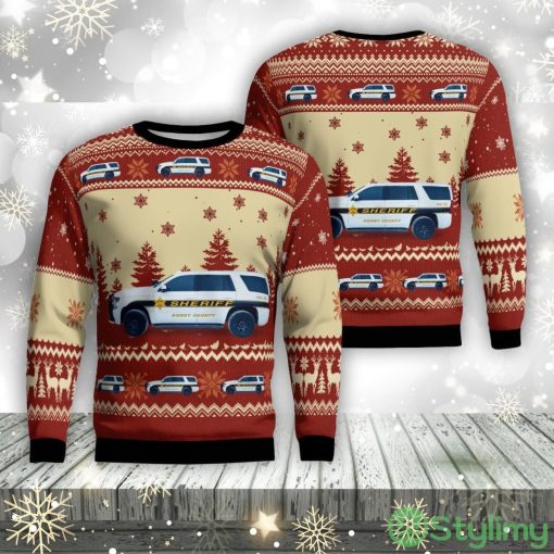 Conway, South Carolina, Horry County Sheriffs Office Aop Ugly Sweater Family Gift Product Photo 1