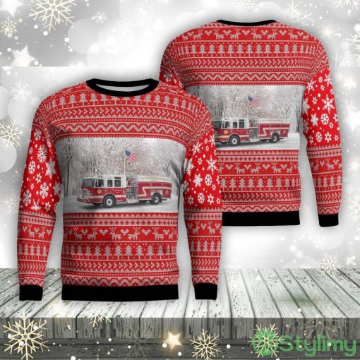 Coopersburg, Pennsylvania, Coopersburg Fire Company No.1 Aop Ugly Sweater Family Gift Product Photo 1