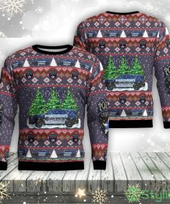 Corinth, Texas, Corinth Police Department Aop Ugly Sweater Family Gift Product Photo 1