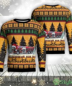 Cottage Grove, Wisconsin, Cottage Grove Fire Department Aop Ugly Sweater Family Gift Product Photo 1