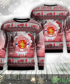 Countryside Fire Protection District, Vernon Hills, Illinois Christmas Aop Ugly Sweater Family Gift Product Photo 1