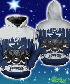 Dallas Cowboys 3 Heads Cerberus Hoodie Zip Hoodie Christmas Fans All Over Printed Gift For Men And Women - Dallas Cowboys 3 Heads Cerberus Hoodie Zip Hoodie Christmas Fans All Over Printed Gift For Men And Women
