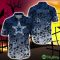 Dallas Cowboys Halloween Aloha Skull 3D Hawaiian Shirt For Fans Gift Christmas Men And Women - Dallas Cowboys Halloween Season Aloha Shirt, New Arrivals_3