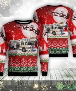 Dallas Fire & Ems, Dallas, Oregon Christmas Aop Ugly Sweater Family Gift Product Photo 1