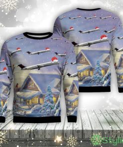 Delta Air Lines Mcdonnell Douglas Md-88 Christmas Ugly Sweater 3d Xmas Gifty Gift Product Photo 1