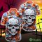 Denver Broncos Halloween Skull 3D Hawaiian Shirt For Fans Gift Christmas Men And Women - Denver Broncos Halloween Hawaii Shirt Trending New Arrivals_3