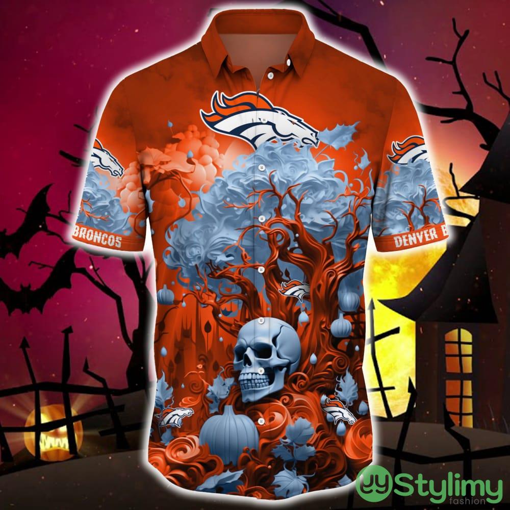 Denver Broncos Halloween Trending Skull 3D Hawaiian Shirt For Fans Gift Christmas Men And Women 2 Denver Broncos Halloween Trending Skull 3D Hawaiian Shirt For Fans Gift Christmas Men And Women - Denver Broncos Halloween Skull Trending Hawaii Shirt New Arrivals_3
