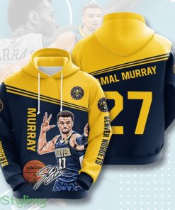 Denver Nuggets Jamal Murray 27 3D All Over Printed Hoodie For Men And Women Product Photo 1