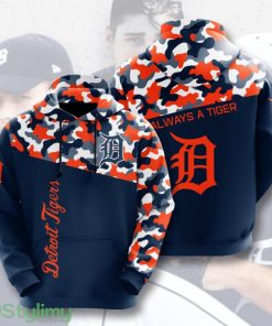 Detrolt Tlgers 3D All Over Printed Hoodie For Men And Women Camo Pattern Product Photo 1