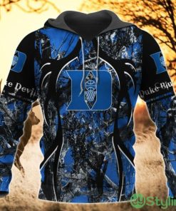 Duke Blue Devils All Over Printed 3D Hoodie Sweatshirt Zipper Hoodie Camo Hunting Perfect Gift Product Photo 1